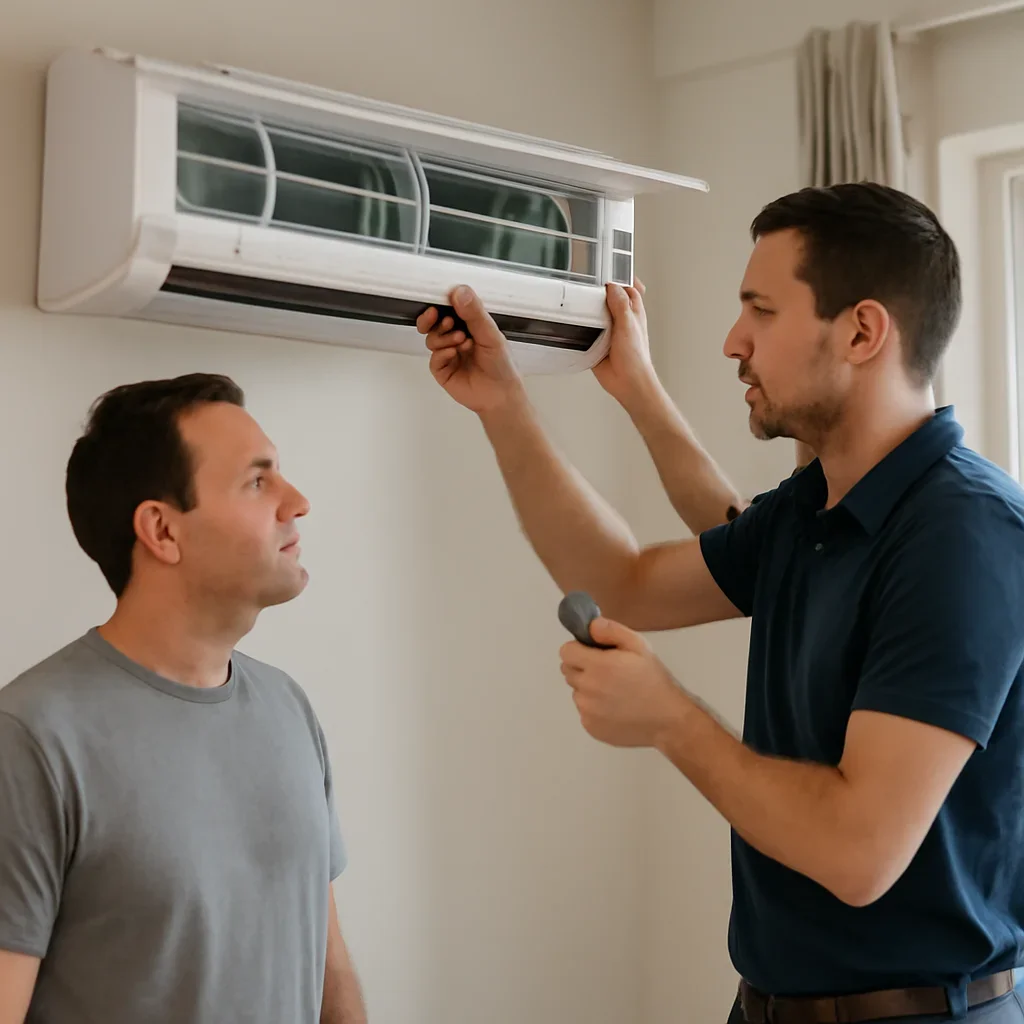 Helpful visual for ac tune-up vs repair