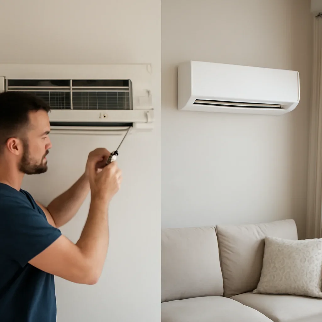 Helpful visual for repair vs replace ac