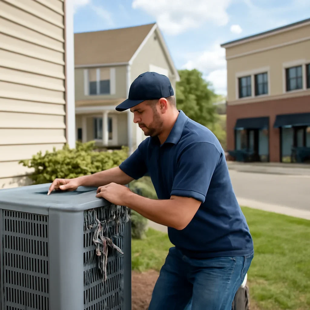 Local HVAC service context for Bethany