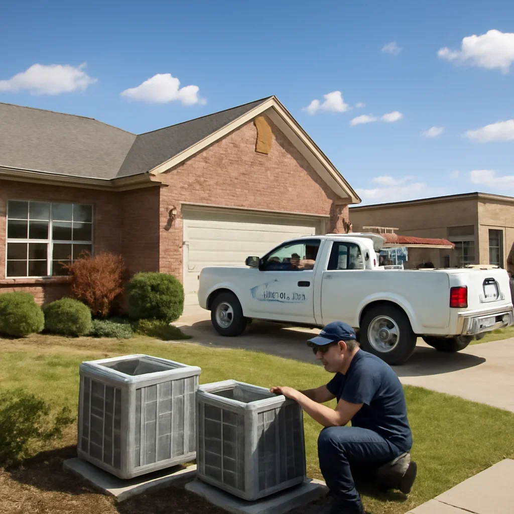 Local HVAC service context for Edmond