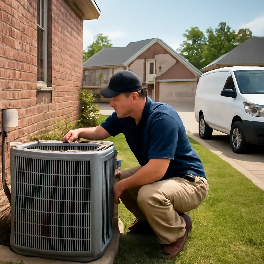 Local HVAC service context for Moore
