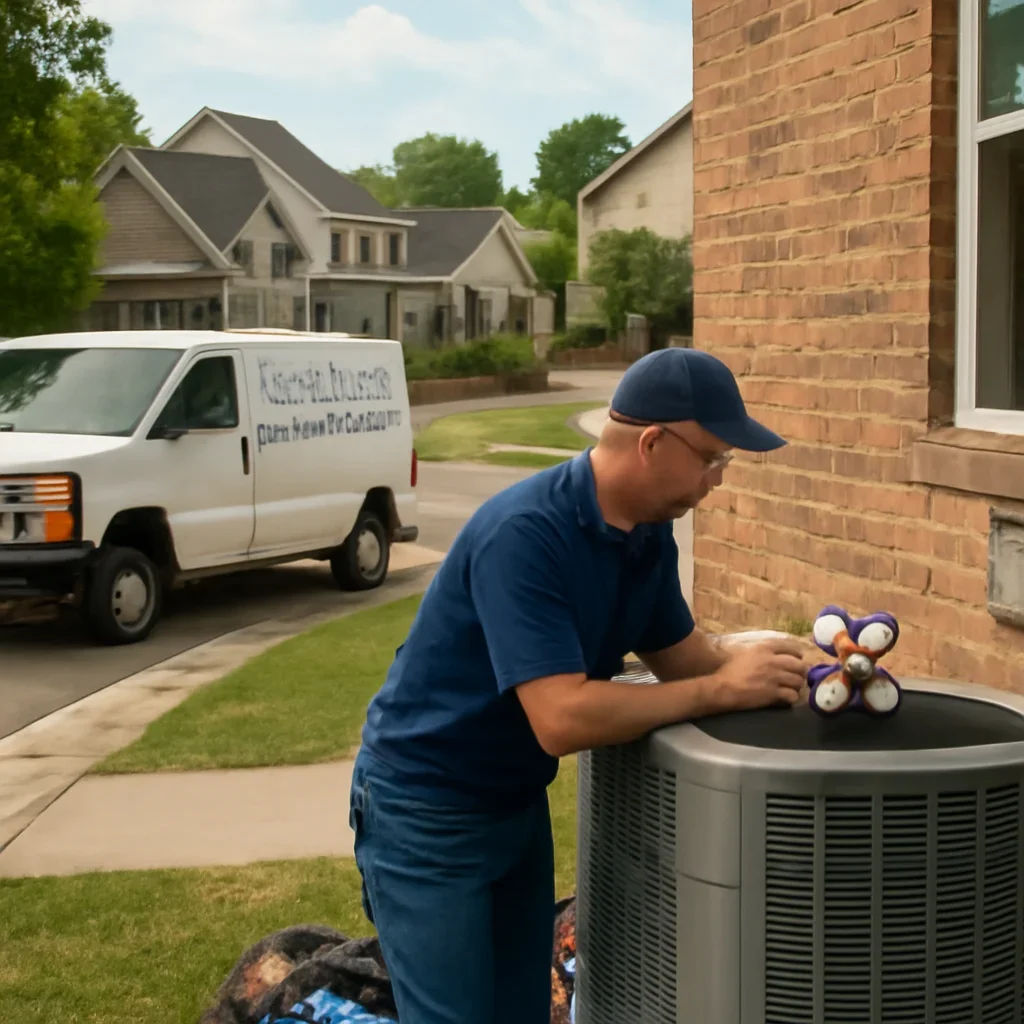 Local HVAC service context for The Village